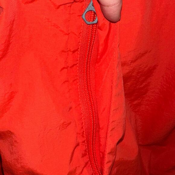 Relwen Ultralight Red Orange Shell Hooded Jacket Size Small - Picture 8 of 16